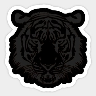 Tiger Color Distribution Sticker